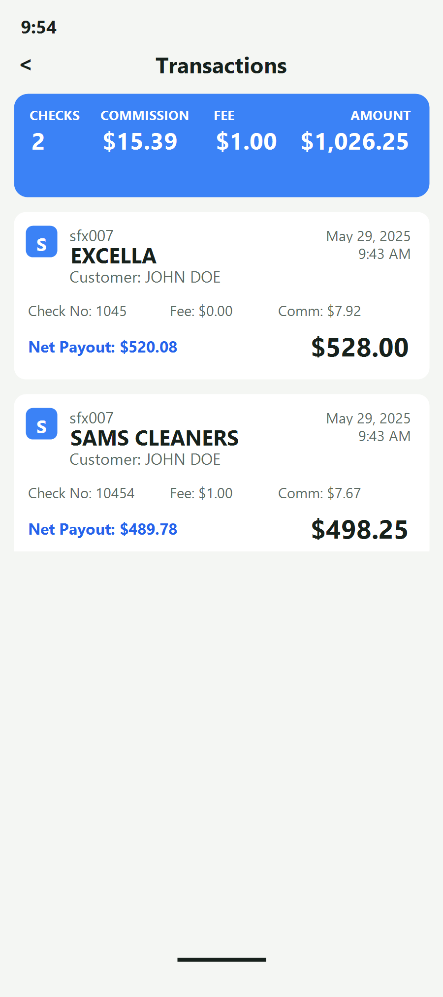 Check Karma approval app on a phone